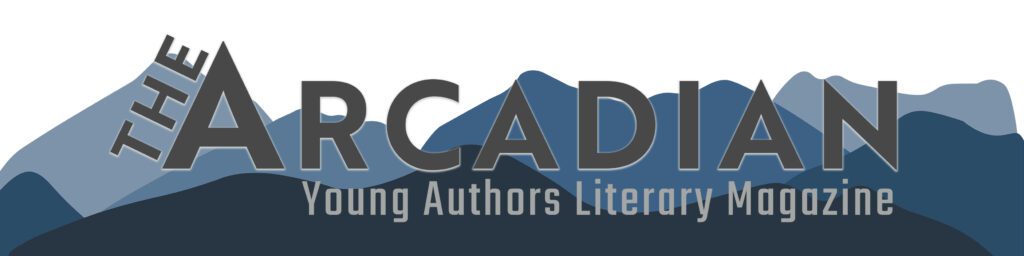 The arcadia young authors literary magazine logo.